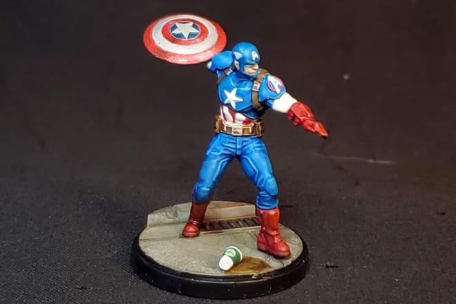 I will paint your board game and tabletop miniatures for you
