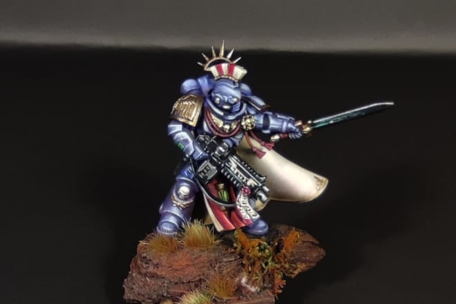 I will paint your warhammer 40k space marines miniatures