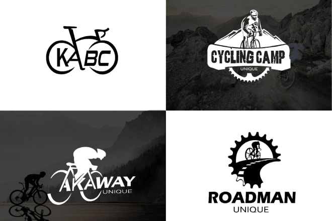 I will professional cycling logo unique