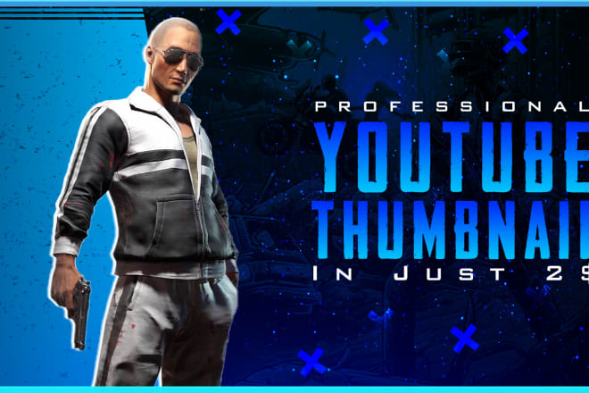 I will professional youtube thumbnail maker