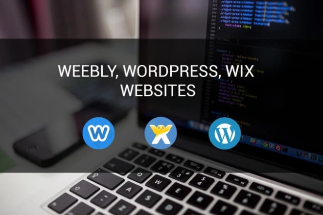I will professionally design, redesign, wix, wordpress or weebly website