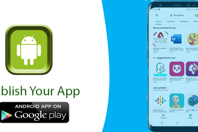 I will publish your android app on my google developer console