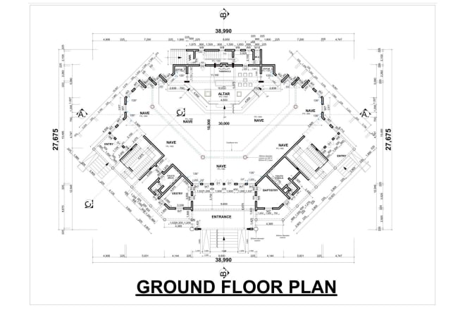 I will redraw your architectural sketches with cad in 12hours