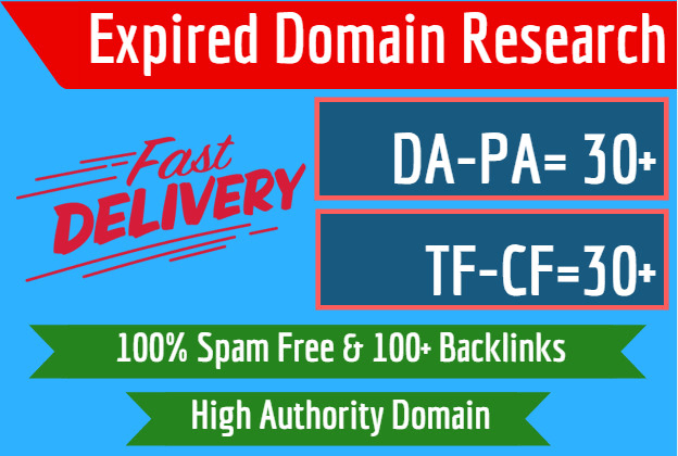 I will research best expired domain