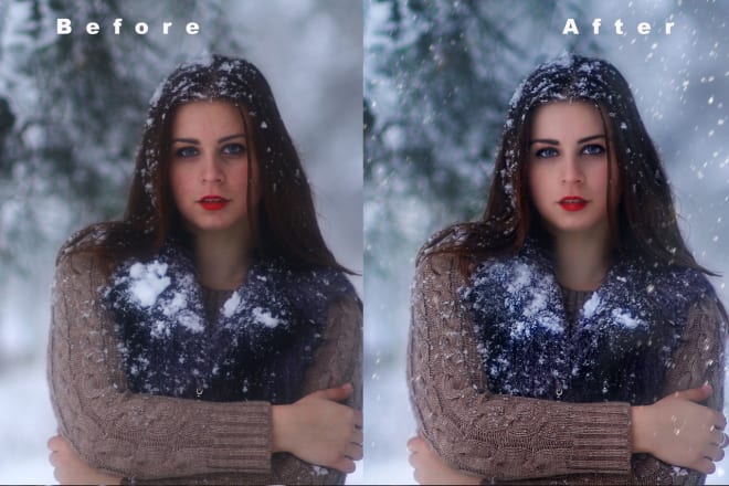 I will retouch, remove blemishes professionally within 24 hours