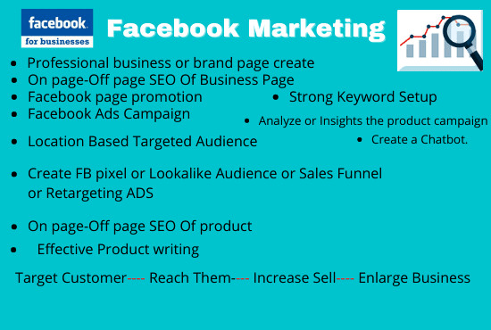 I will service facebook marketing and promotion to get USA traffic