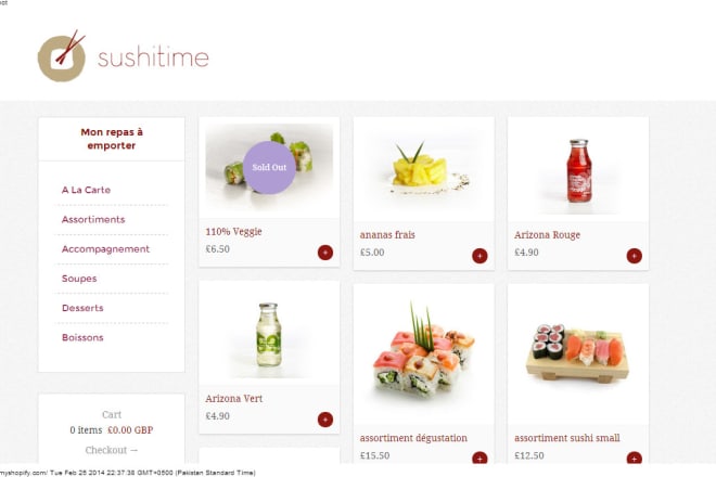 I will set up a shopify store