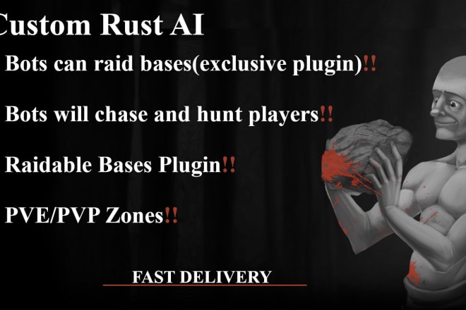 I will setup custom rust server ai