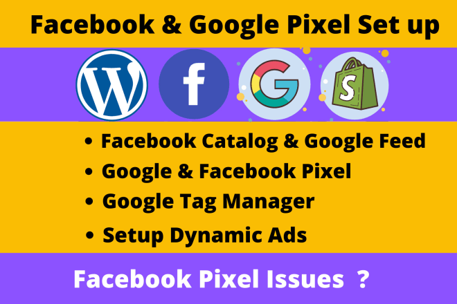 I will setup facebook pixel, catalogue, retargeting ads campaign