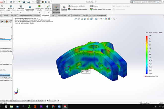 I will solidworks 3d part modeling