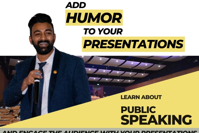 I will teach you how to add humor to your presentations