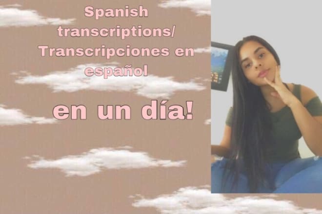 I will traducciones y transcripciones, translations and transcriptions