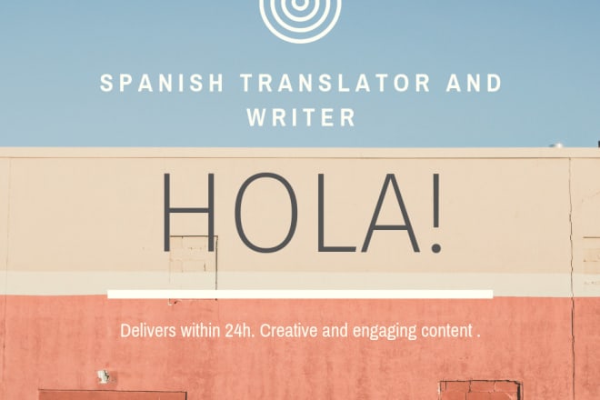 I will translate and adapt your articles into spanish