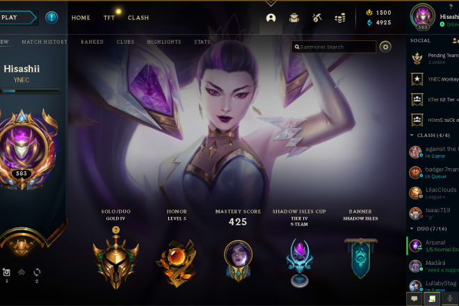 I will we can vibe and help you get mastery 7 on a champion