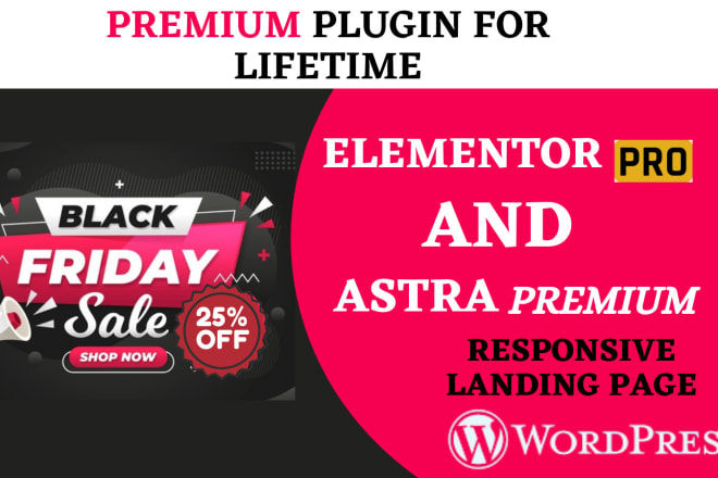 I will wordpress website using astra pro theme and elementor pro