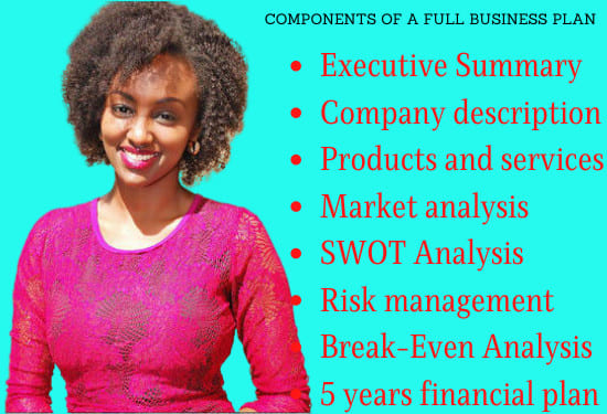 I will write winning business plan, financial plan and proposals