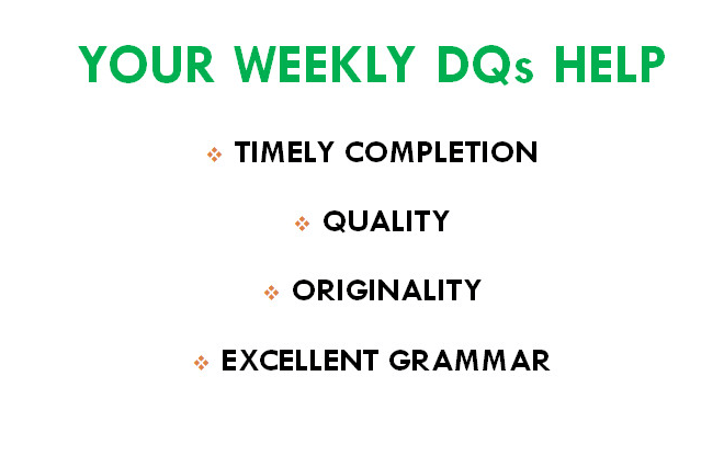 I will write your dqs and forum discussions in a day