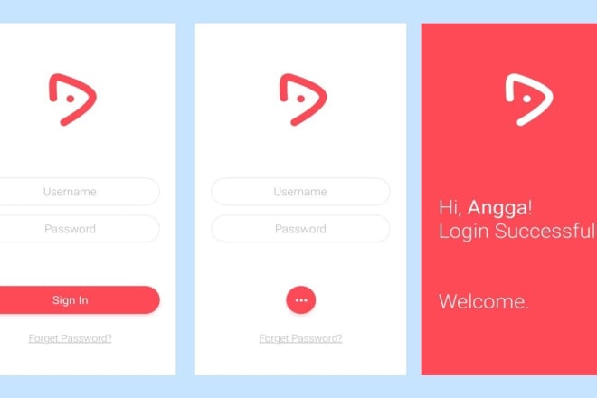 I will add signup and login screens in your app using firebase