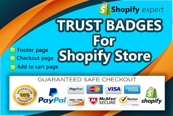 I will add trust badge on shopify dropshipping store and boost conversion rate,sale