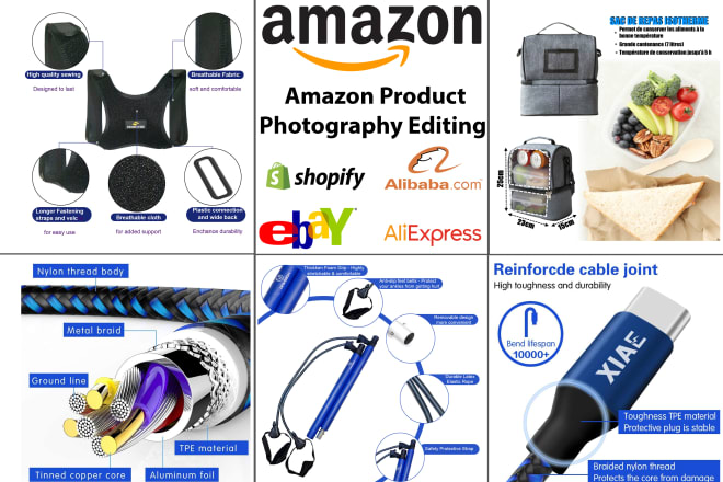 I will amazon product photography edit,amazon product listing image