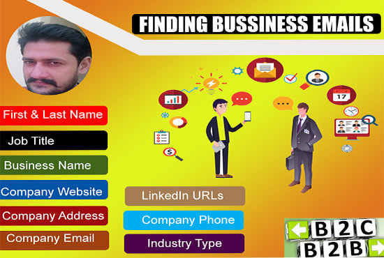 I will b2b and b2c lead generation and linked in lead generation