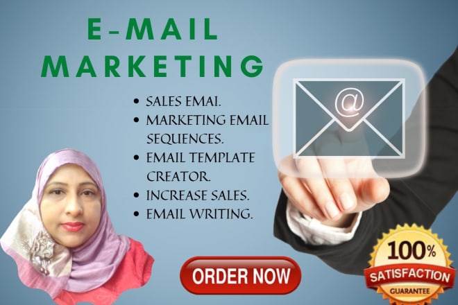 I will be your best email marketer