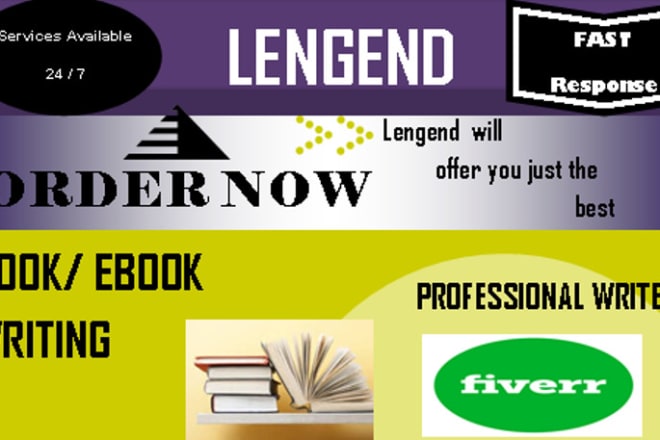 I will be your professional ebook, book and article ghostwriter