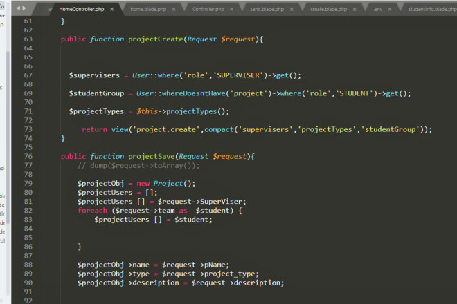 I will be your web programmer or developer in laravel, php,html css,bootsrap and jquery