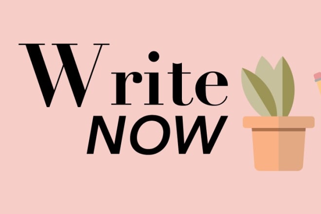 I will be your writing coach