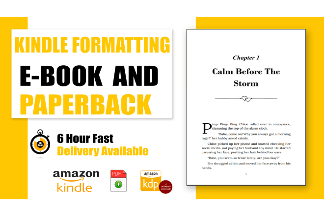 I will book,ebook,paperback formatting book interior layout design