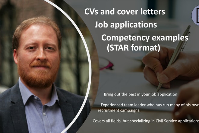 I will bring out the best in your job application or cover letter