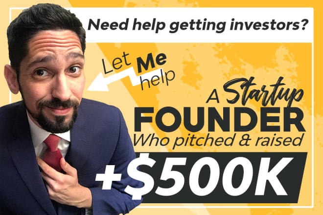 I will build a kickass investor pitch deck for your startup