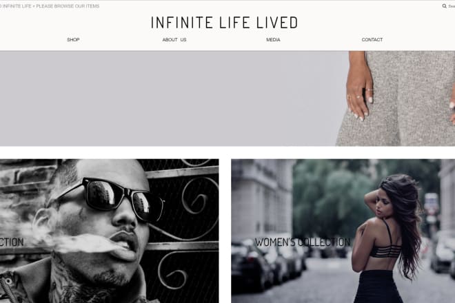 I will build an artist website for musicians