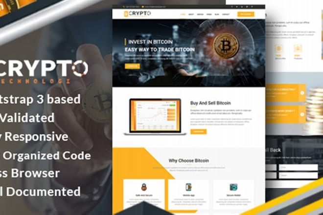 I will build and develop your cryptocurrency exchange and trading website