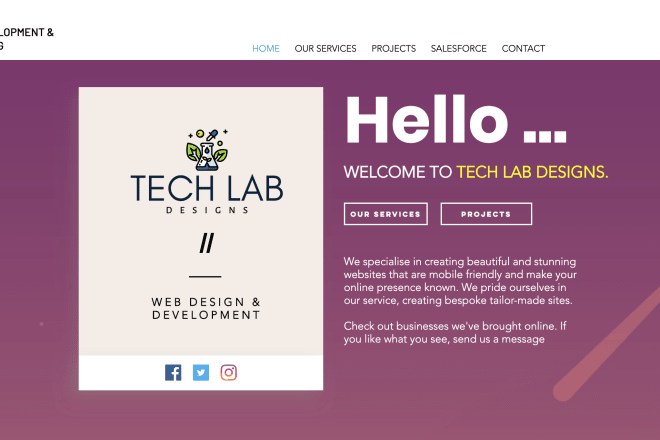 I will build beautiful websites and implement salesforce