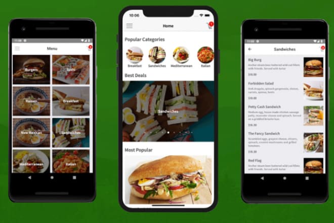 I will build best food delivery app resturant delivery app