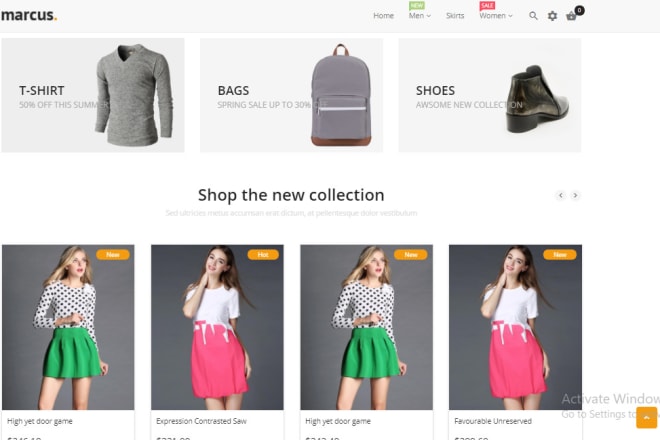 I will build fashion best oscommerce ecommerce store website