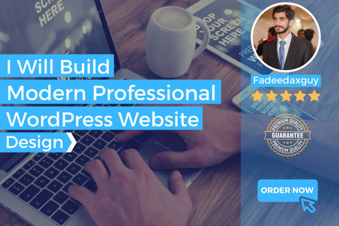 I will build modern wordpress website or business website