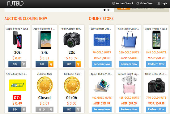 I will build multi vendor penny auction website and bidding website