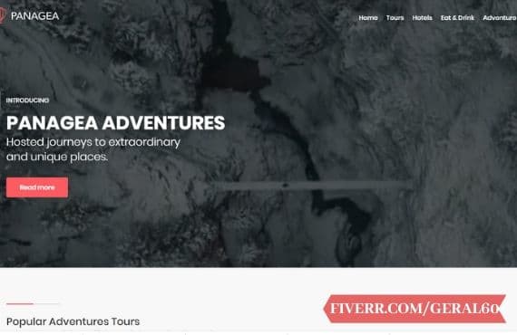 I will build,design travel agency website,develop travel agency web