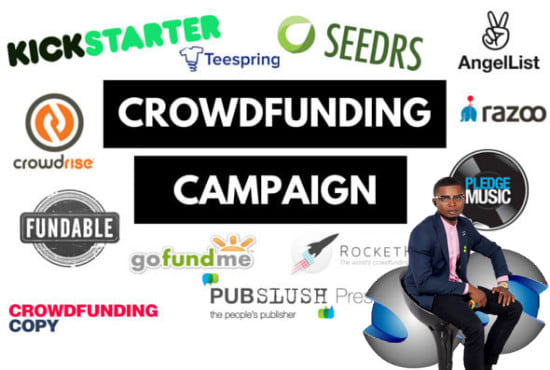 I will campaign your kickstarter, gofundme, indiegogo, crowdfunding campaigns to bakers