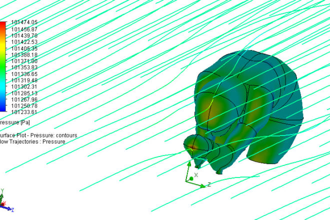 I will cfd or fea analyse and 3d design for engineering