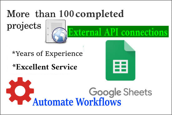 I will connect any api to google sheets