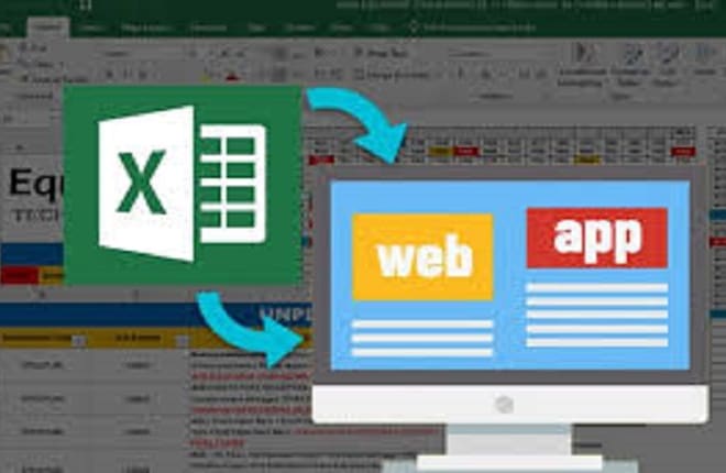 I will convert excel calculator to online web app