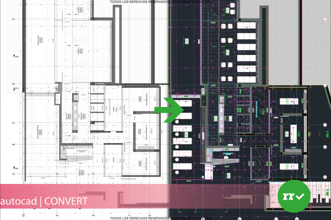 I will convert or trace your file into an autocad file p r o