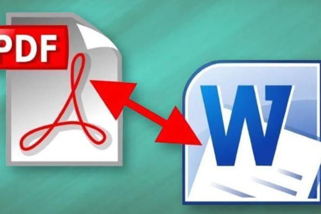 I will convert pdf to word, word to pdf and edit forms