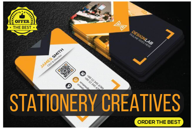 I will craft business card and stationery items for your brand identity