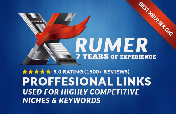 I will create 35000 xrumer links for professional SEO