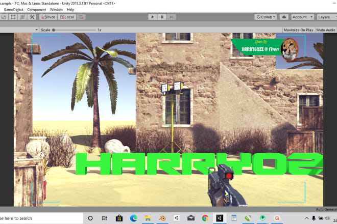 I will create 3d and 2d games in unity for any platform