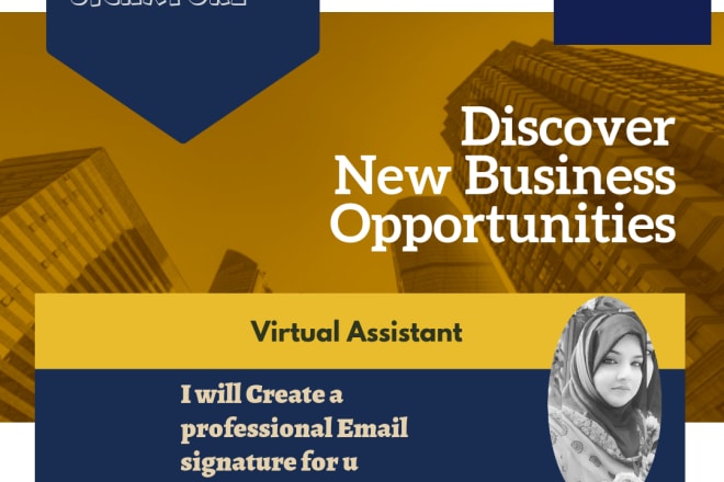 I will create a professional clickable email signature and business card